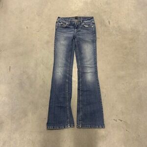 Y2K Dark Wash Flared Bootcut Wide Leg Fall Essential Low Rise Jeans